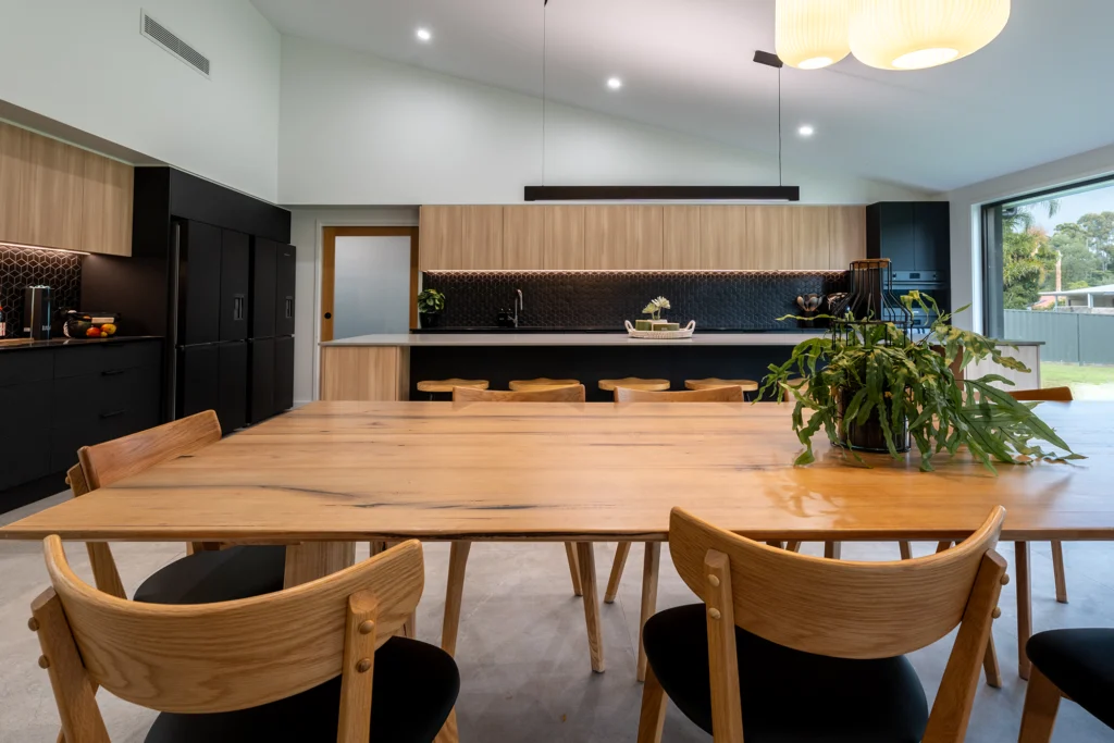 Open plan living & kitchen space | Home Renovations Brisbane & Ipswich | ReeBuild